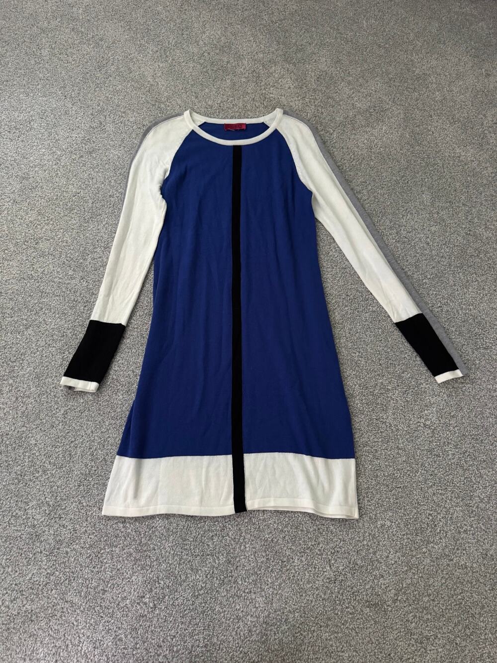 Lauren Ralph Lauren Long Sleeve Colorblock Dress